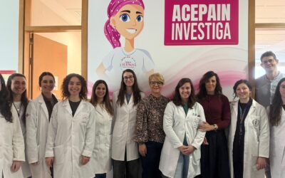 Visita diputada regional de las cortes María Gil